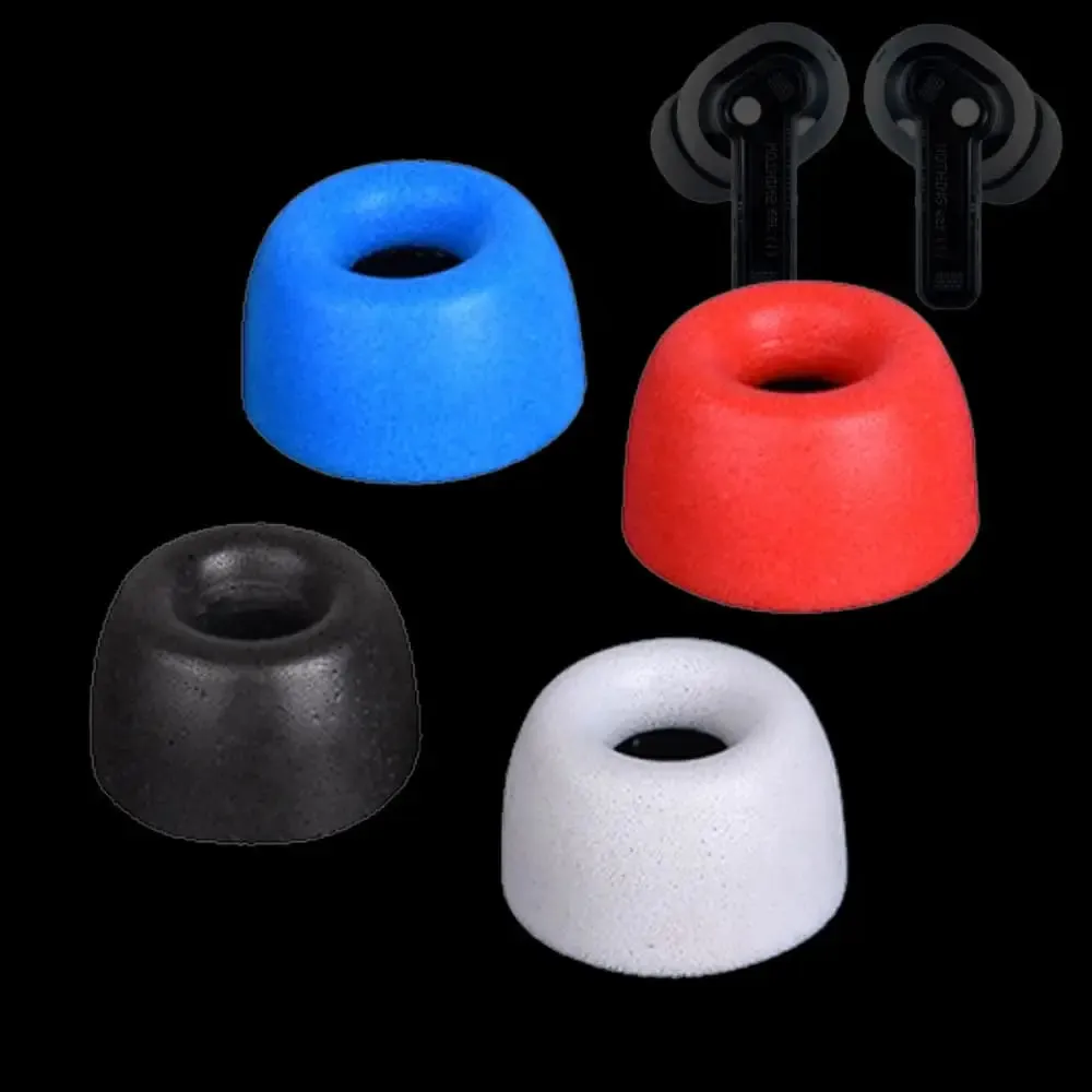6pcs Soundproof Noise Canceling Memory Form Ear Tips for Nothing Ear (1) Tws Wireless Headphones