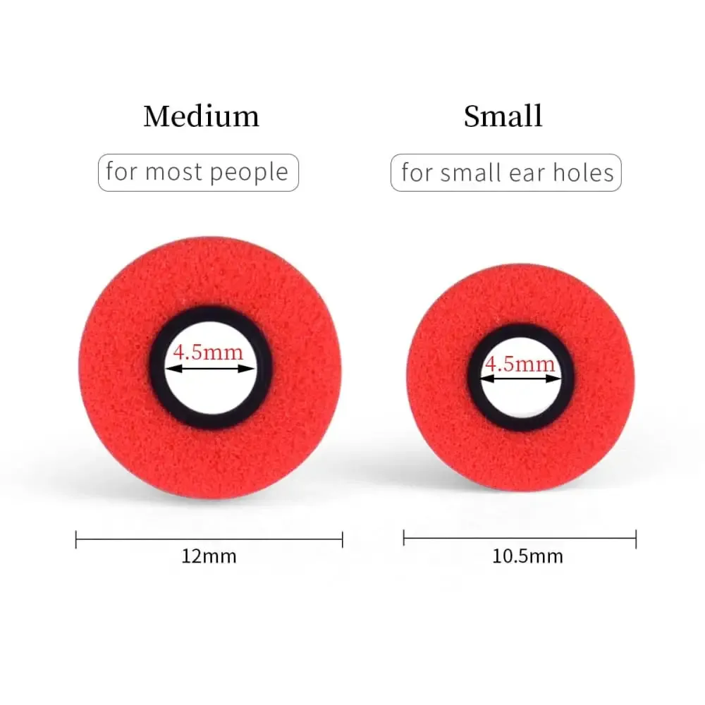 6pcs Soundproof Noise Canceling Memory Form Ear Tips for Nothing Ear (1) Tws Wireless Headphones