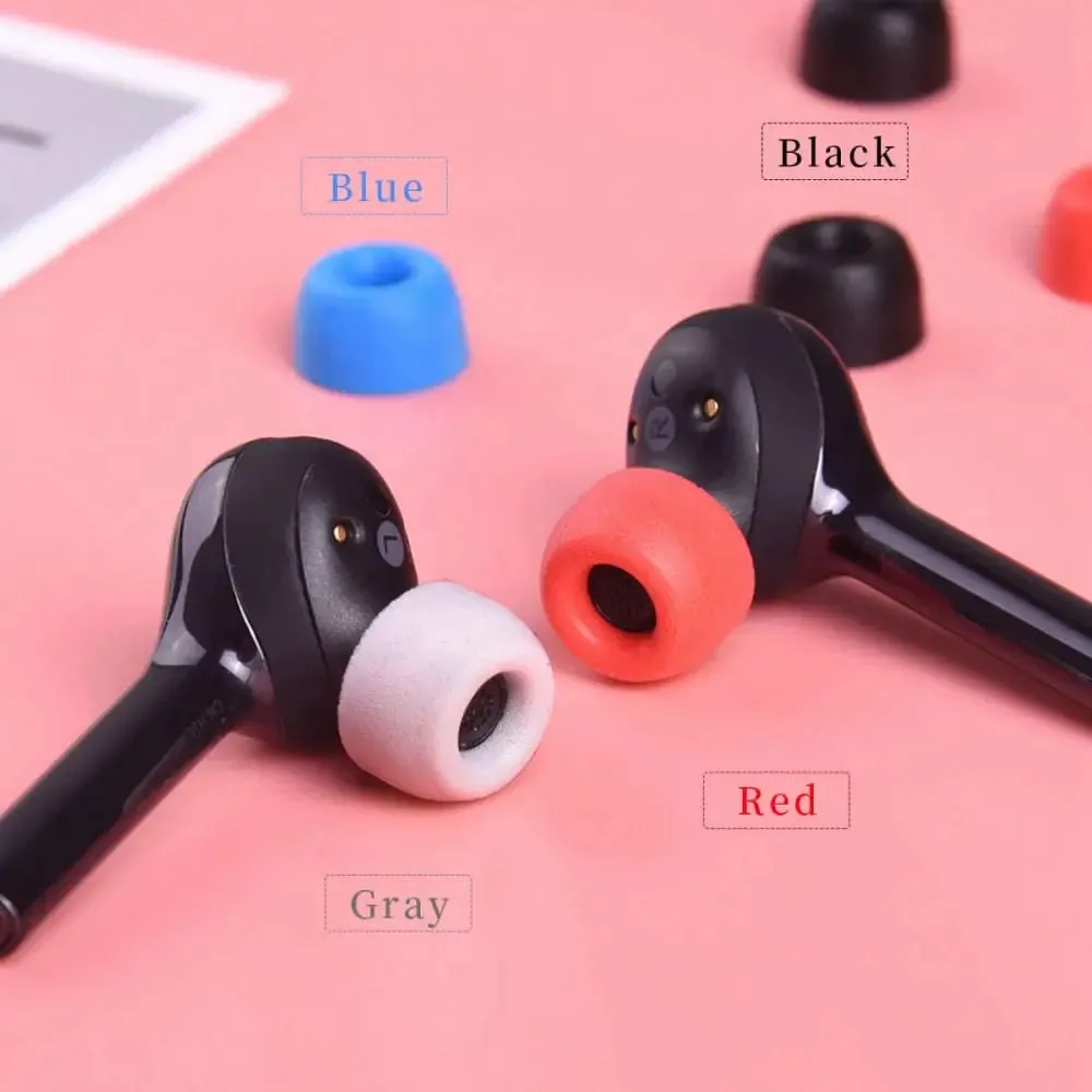 6pcs Soundproof Noise Canceling Memory Form Ear Tips for Nothing Ear (1) Tws Wireless Headphones