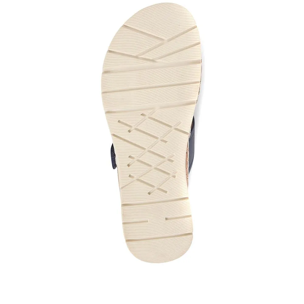 Adjustable Platform Sandals - BAIZH37013 / 323 460