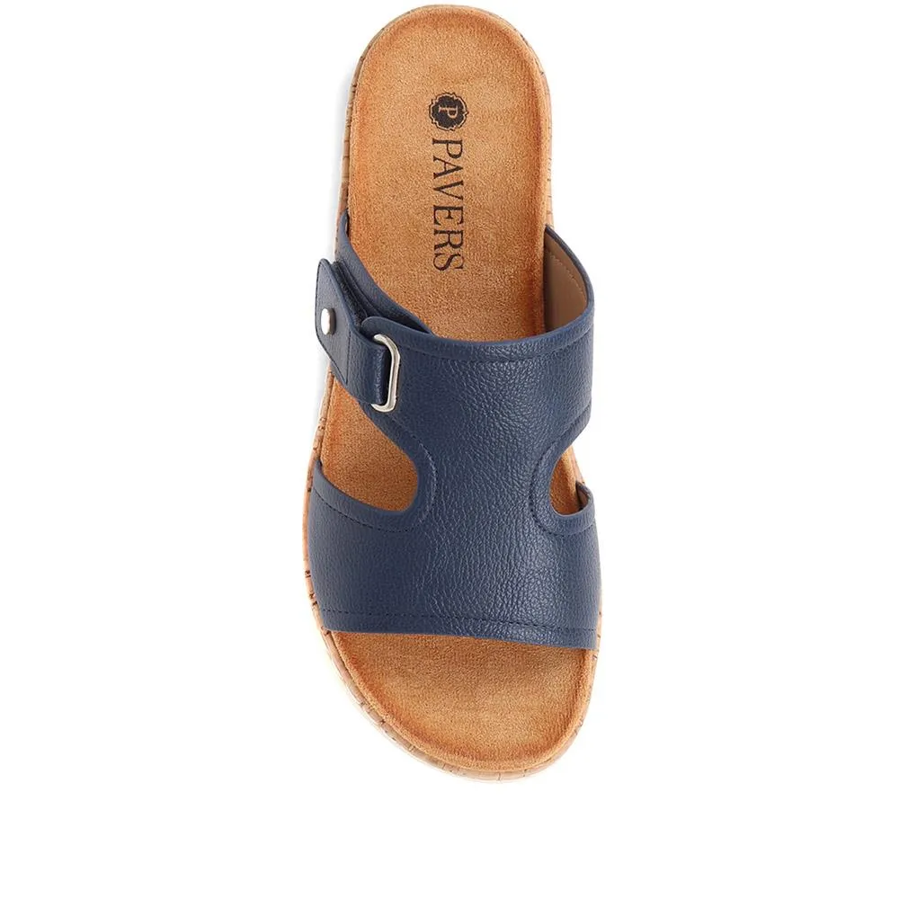 Adjustable Platform Sandals - BAIZH37013 / 323 460