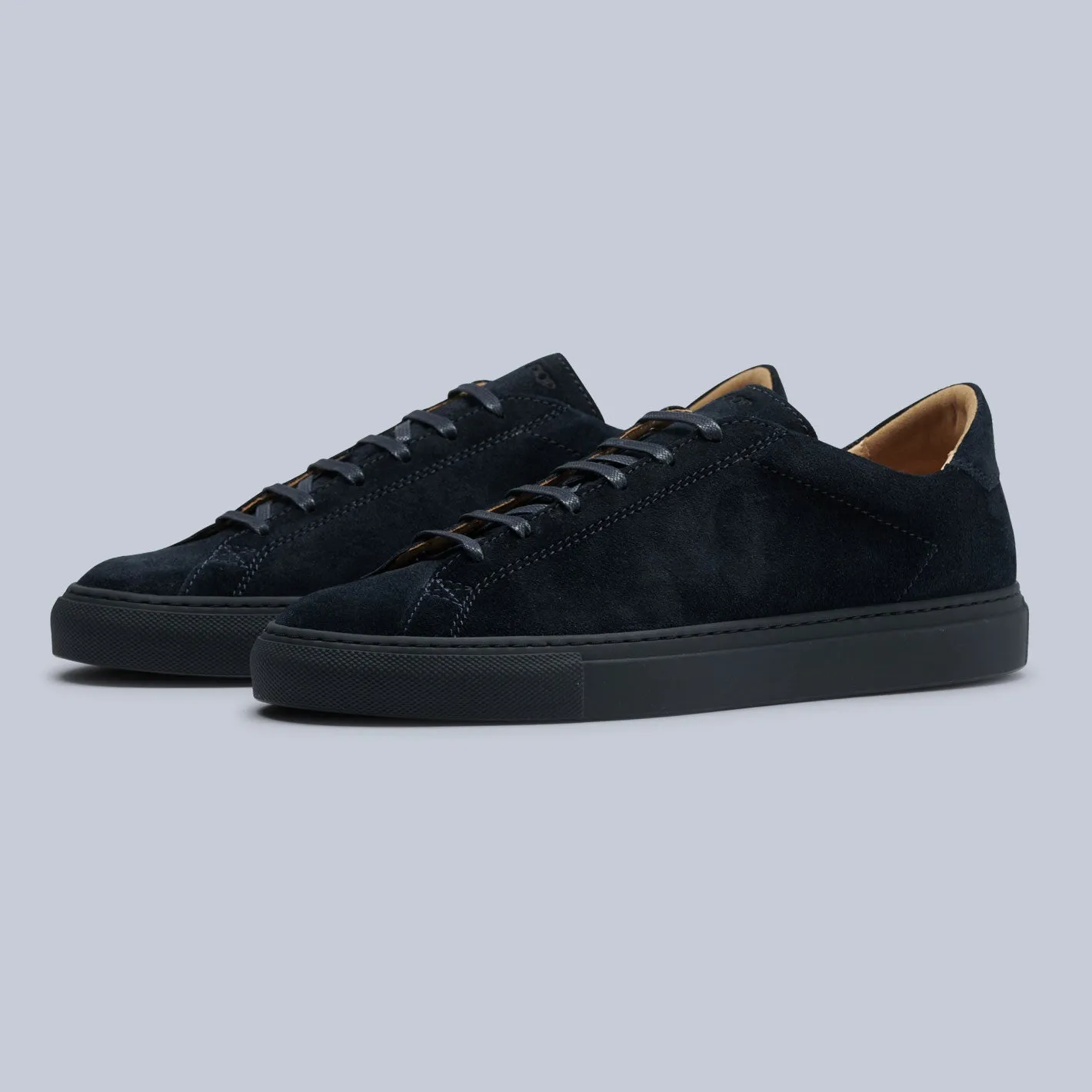 All Blue Suede Racquet Sr Sneakers