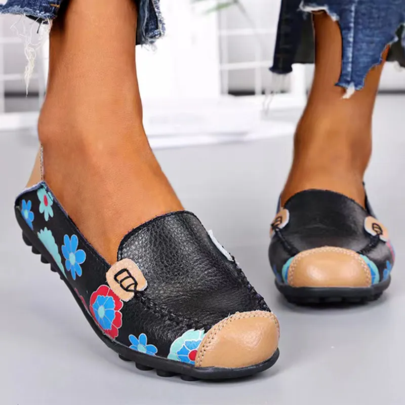 Belifi Soft Surface Comfortable Casual Flat Shoes