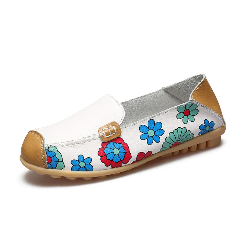 Belifi Soft Surface Comfortable Casual Flat Shoes