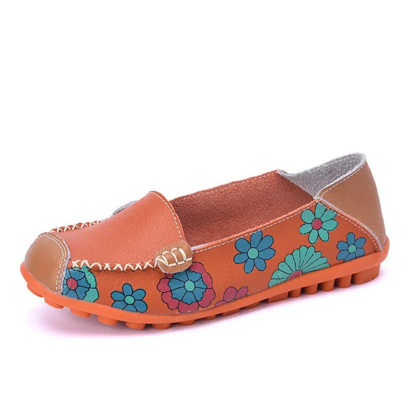 Belifi Soft Surface Comfortable Casual Flat Shoes