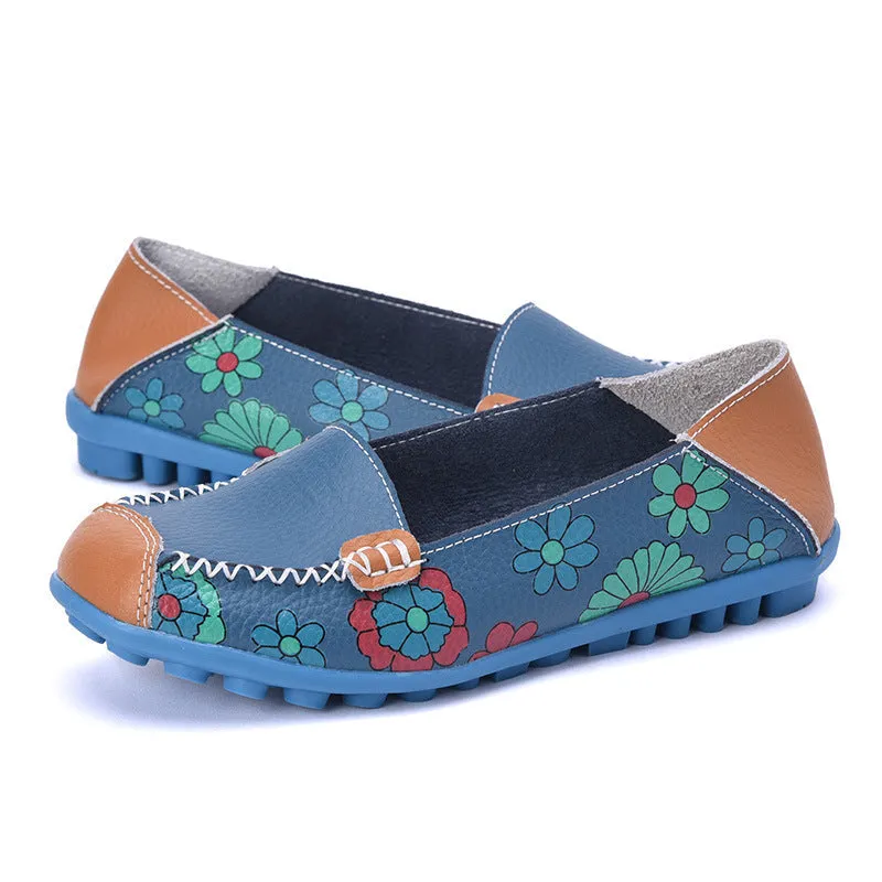 Belifi Soft Surface Comfortable Casual Flat Shoes