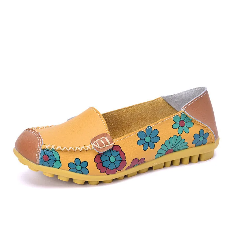 Belifi Soft Surface Comfortable Casual Flat Shoes