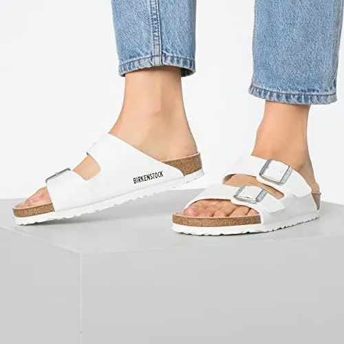 BIRKENSTOCK Arizona White BF Slides