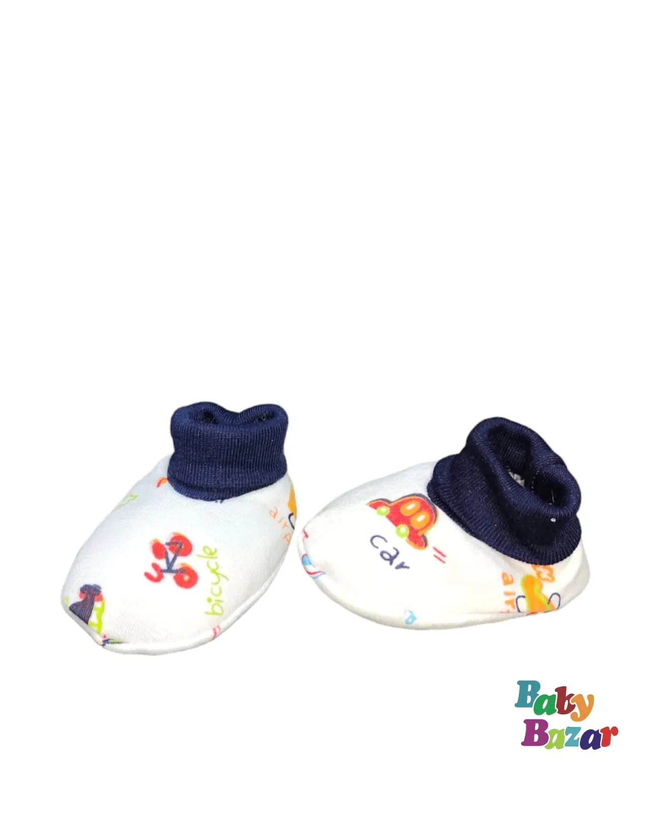 Booties For Newborn Baby In Blue Color