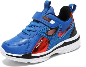 Boys' and Girls' Tennis Shoes Running Athletic Sneakers Waterproof Soft Lightweight Breathable Sneakers for Little and Big Kids