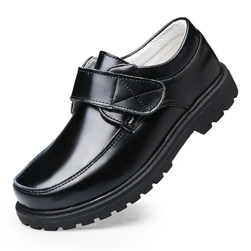 Boys Genuine Leather Dress Party School Performance Shoes
