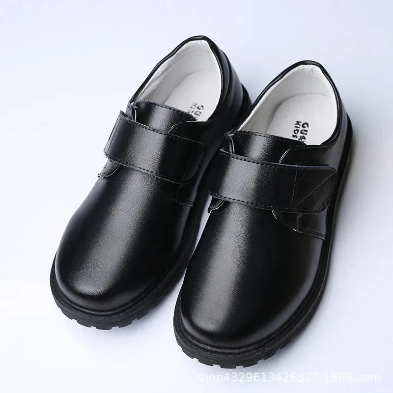 Boys Genuine Leather Dress Party School Performance Shoes