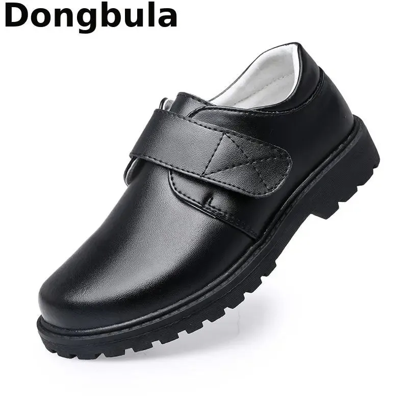 Boys Genuine Leather Dress Party School Performance Shoes