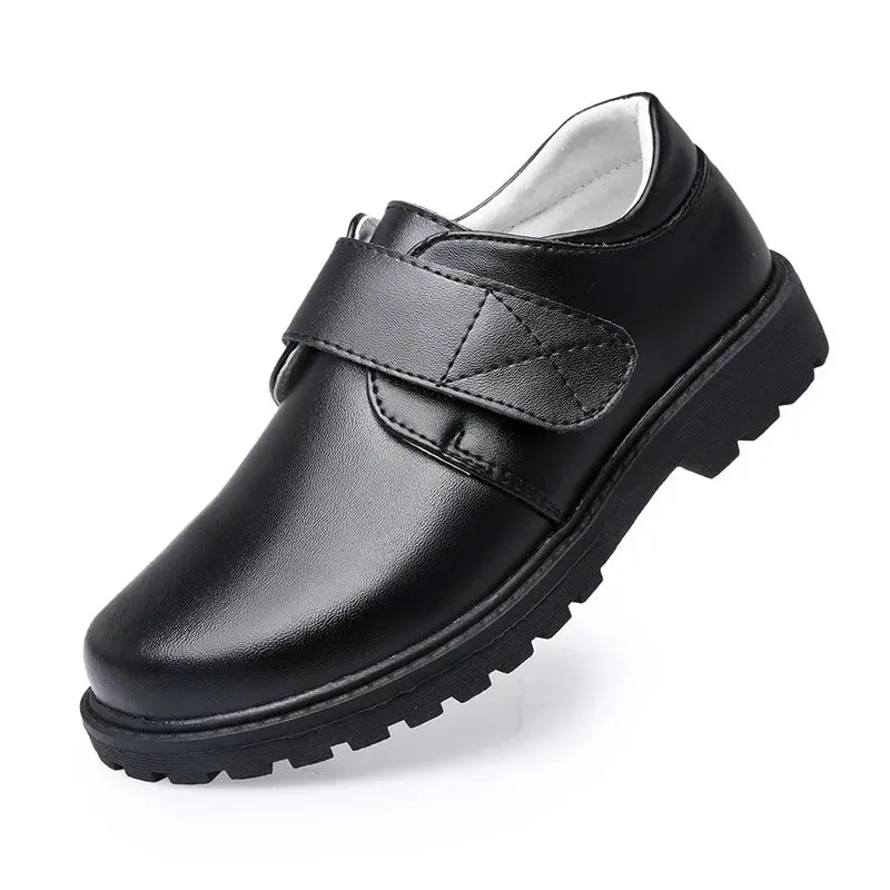 Boys Genuine Leather Dress Party School Performance Shoes