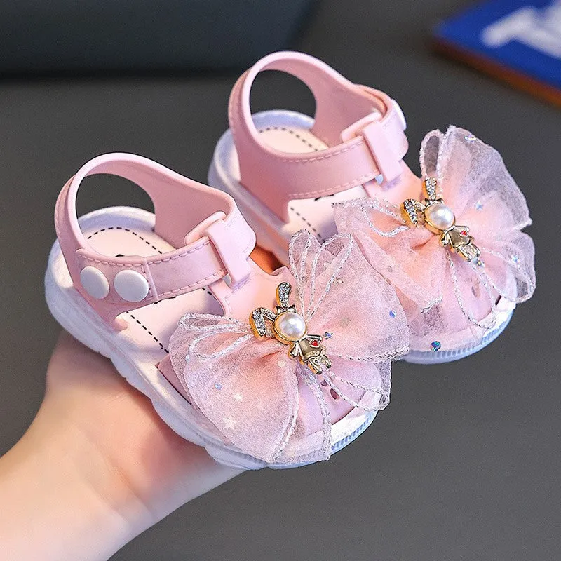 Bunny Bow Sandles for girls