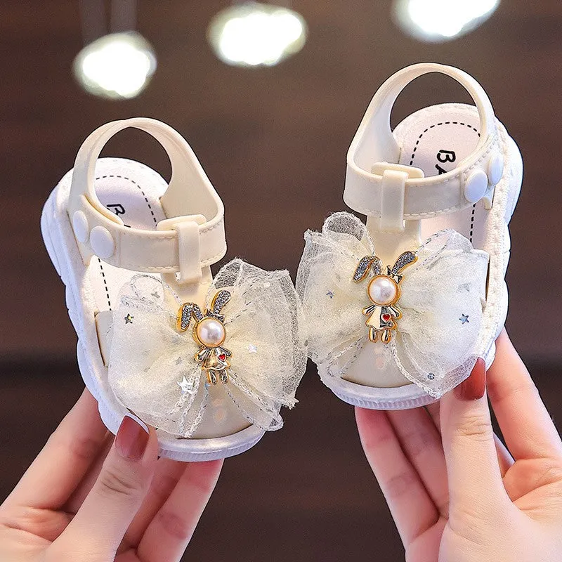 Bunny Bow Sandles for girls