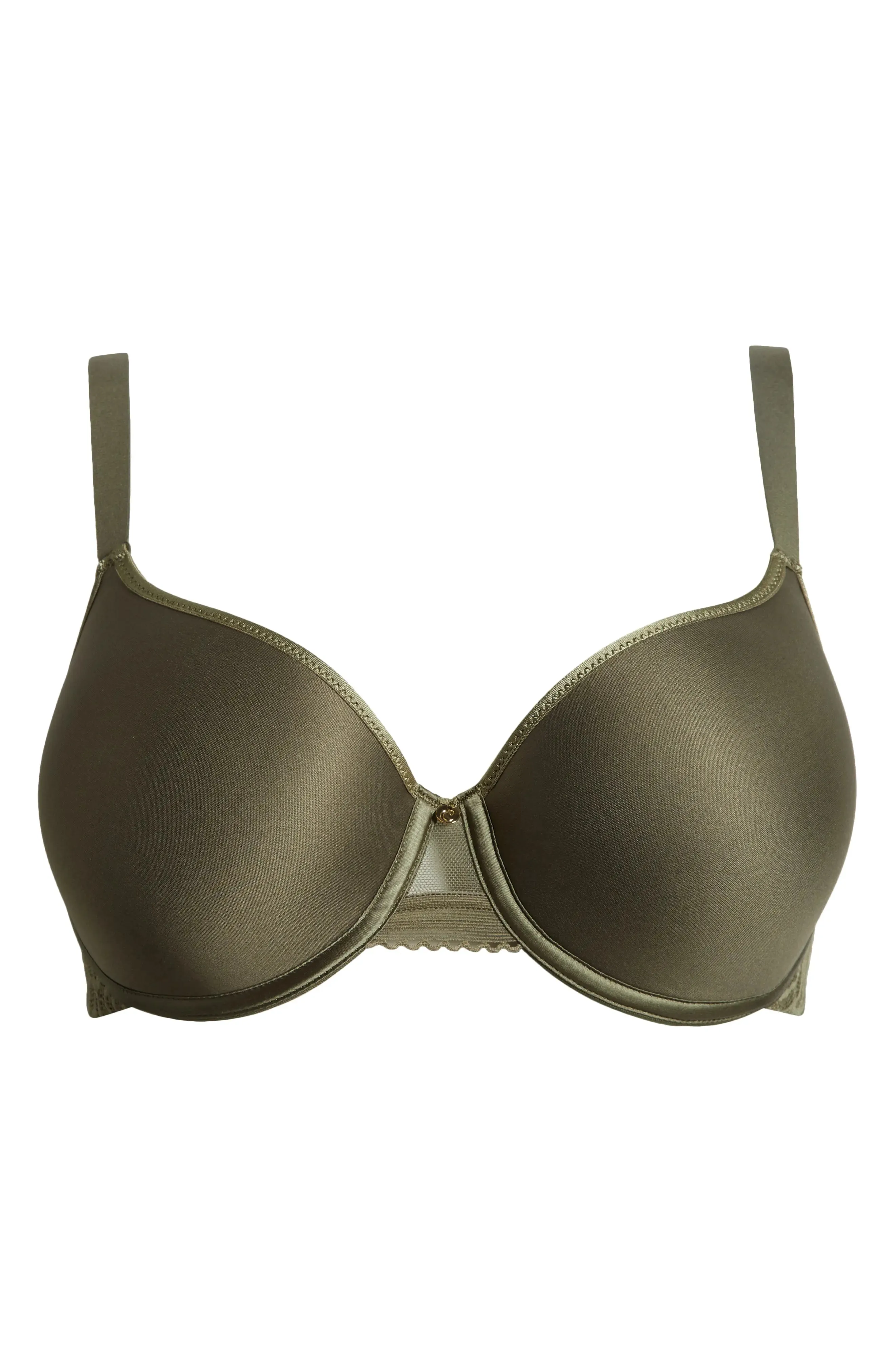 Chantelle C Jolie Memory Foam Underwire J-Hook Convertible Bra (Fashion Colours - Purple, Pink, Green)