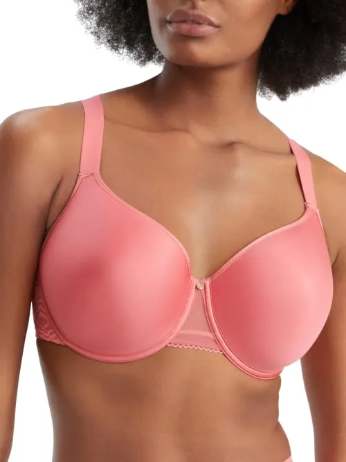 Chantelle C Jolie Memory Foam Underwire J-Hook Convertible Bra (Fashion Colours - Purple, Pink, Green)