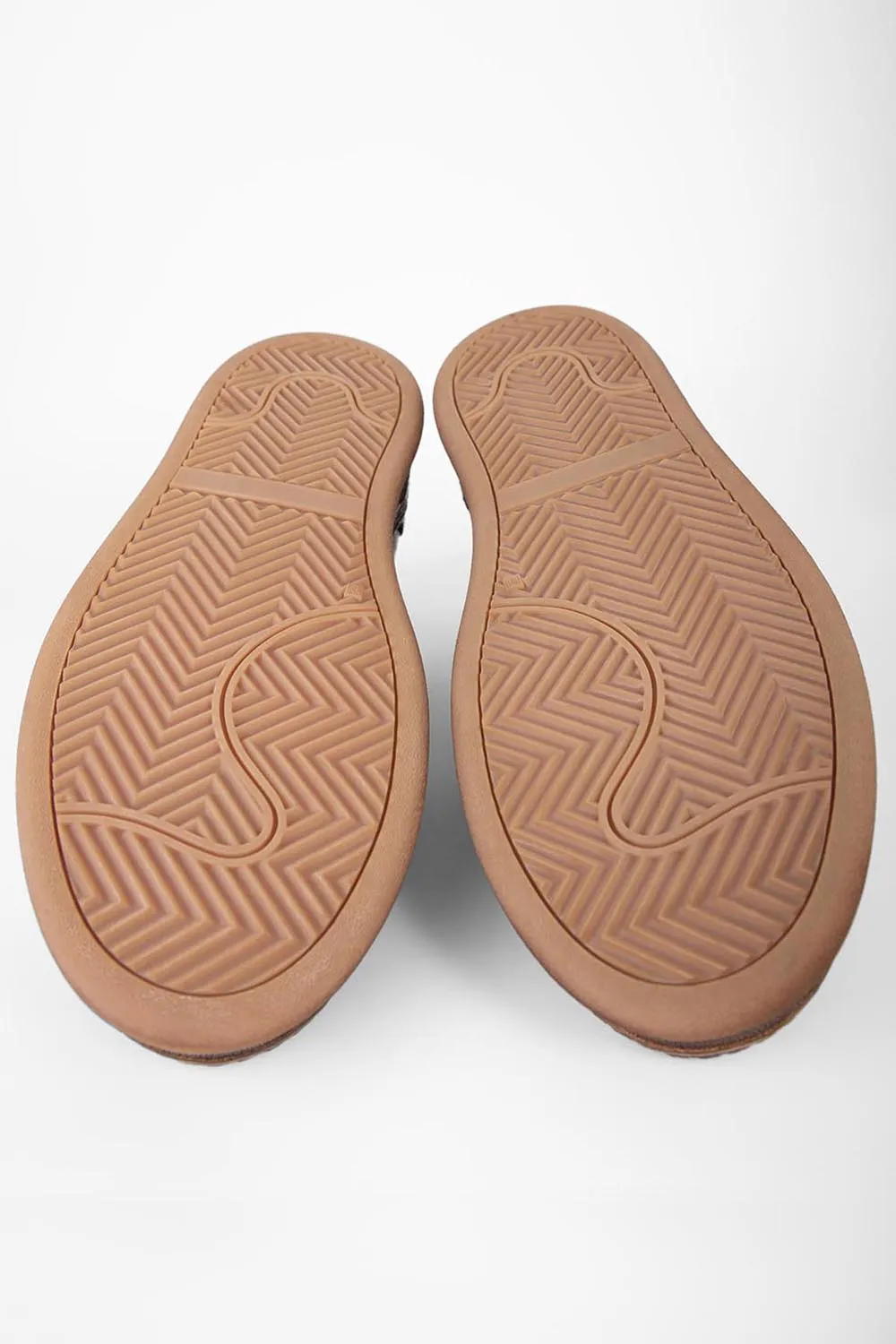 COLE cognac welted distressed high sneakers.