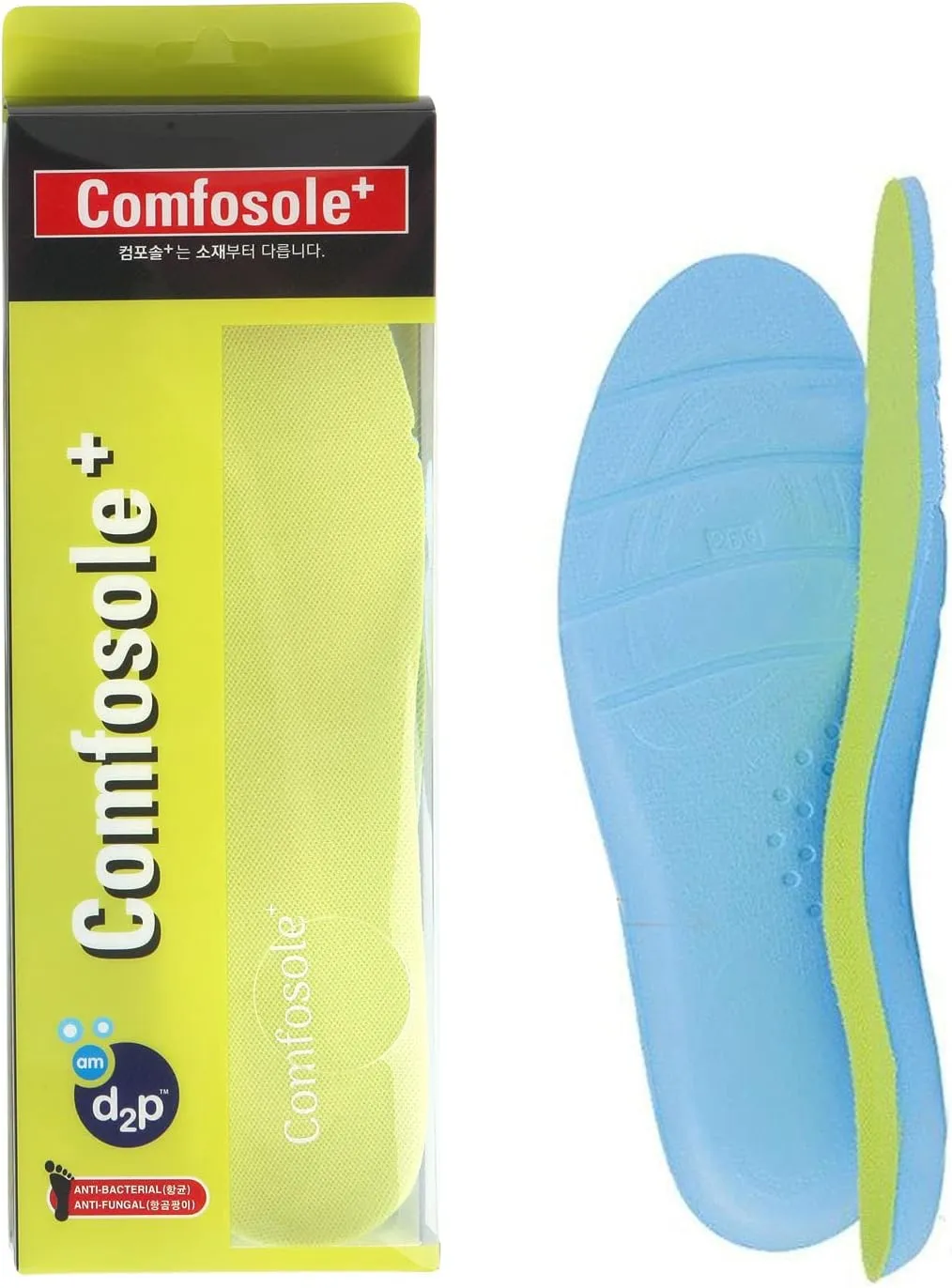 Comfortable, Durable Insole for Men and Women-Ideal for Active Sports Walking Running Training-Comfort Insoles for Athletic Shoe Cushion and Support (Sports, 275mm/Women 10.5/Men 9.5)
