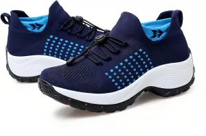 Comfortable Women's Shoes, Comfortwear Ortho Stretch Cushion Shoes, Sports Walking Shoes, Plus Size