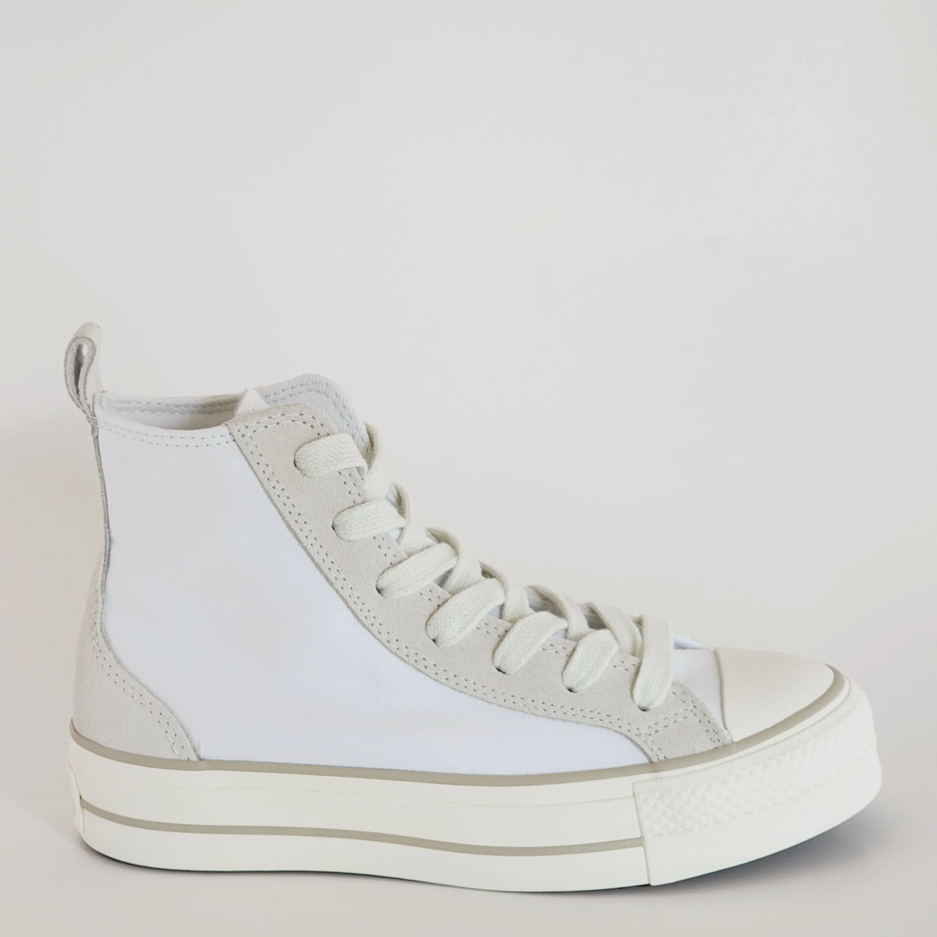 Converse CTAS Lift Hi Two-Tone White Women's Platform Sneakers A09774C NWT
