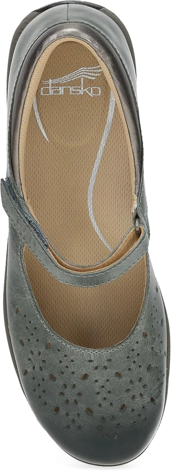 Dansko Stacy Mary Jane - Lightweight Support in a Versatile Style- Slip-Resistant Rubber Outsole Suitable for Dry, Wet, and Oily/Wet Surfaces