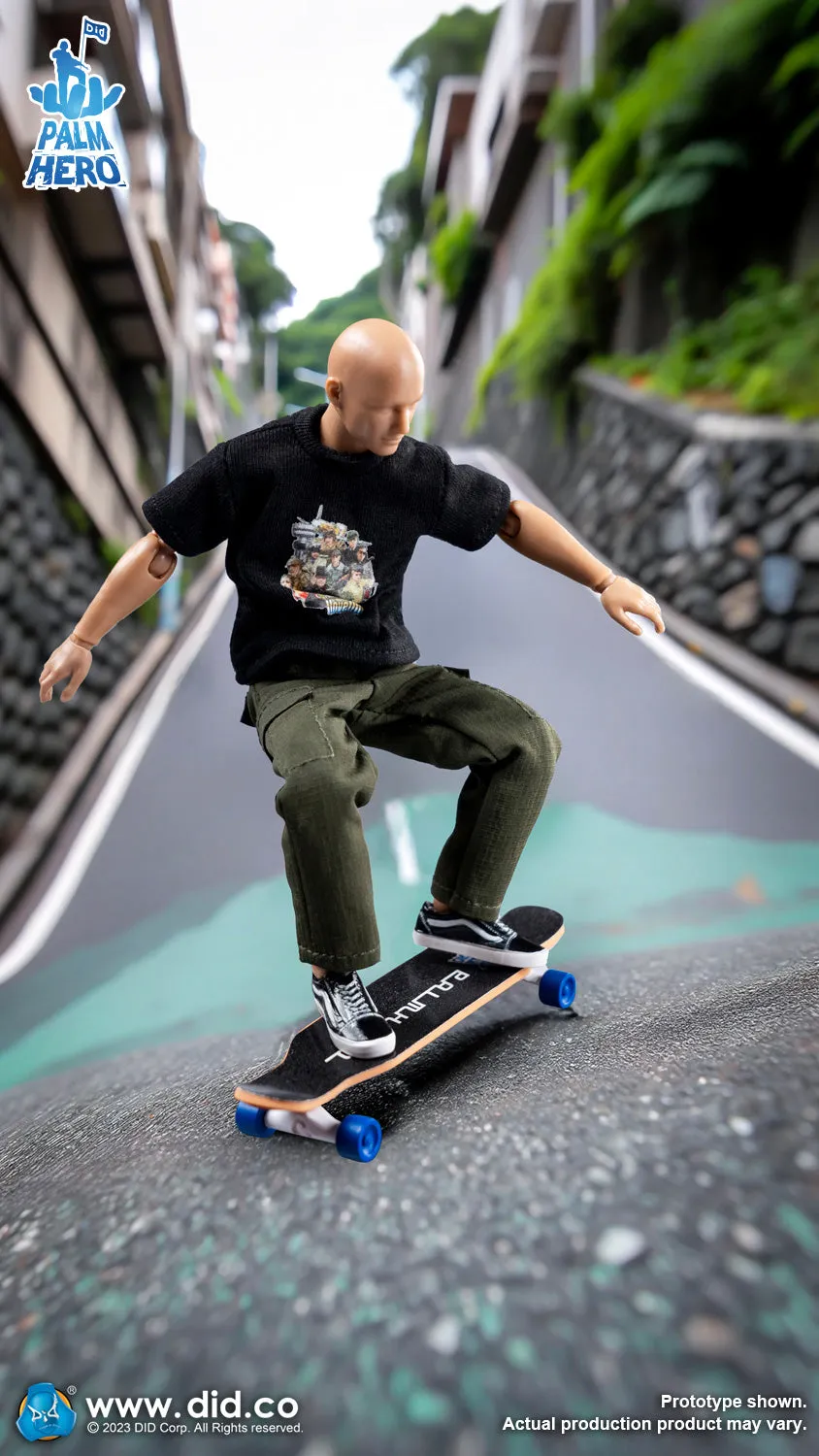 DID - 1/12 Palm Hero Simply Fun Series - The Skateboarder