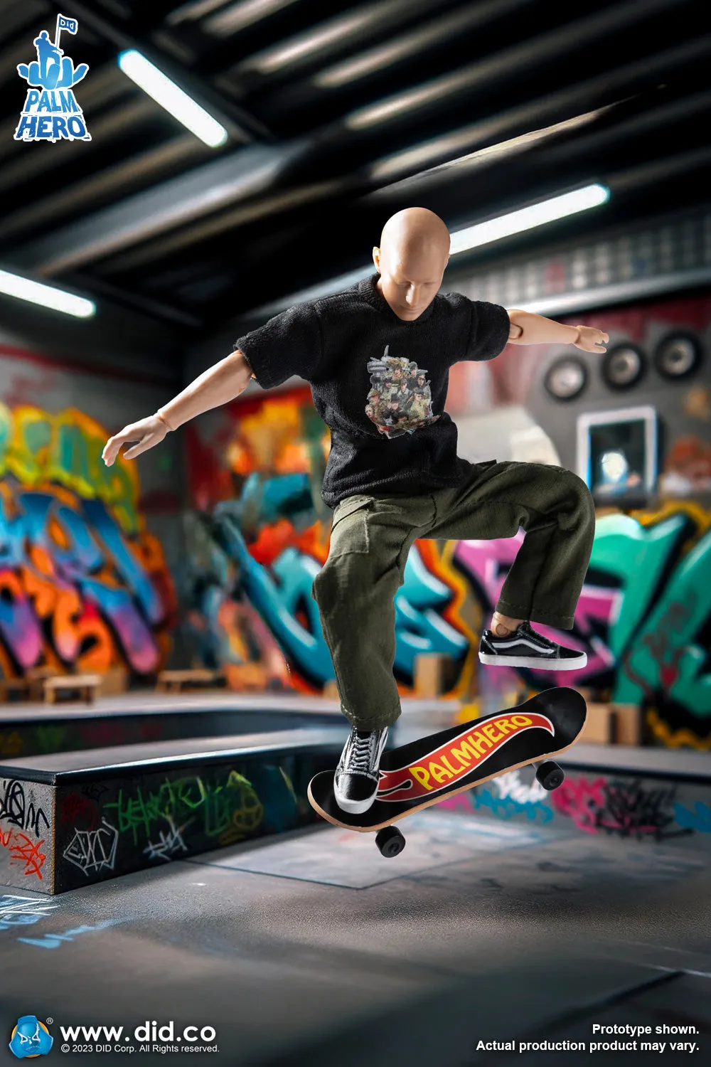 DID - 1/12 Palm Hero Simply Fun Series - The Skateboarder