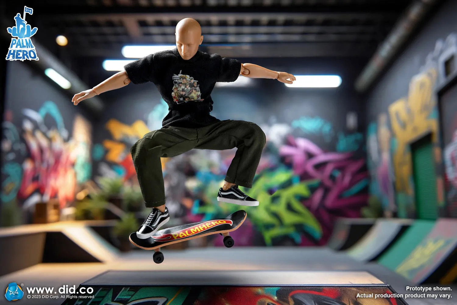 DID - 1/12 Palm Hero Simply Fun Series - The Skateboarder