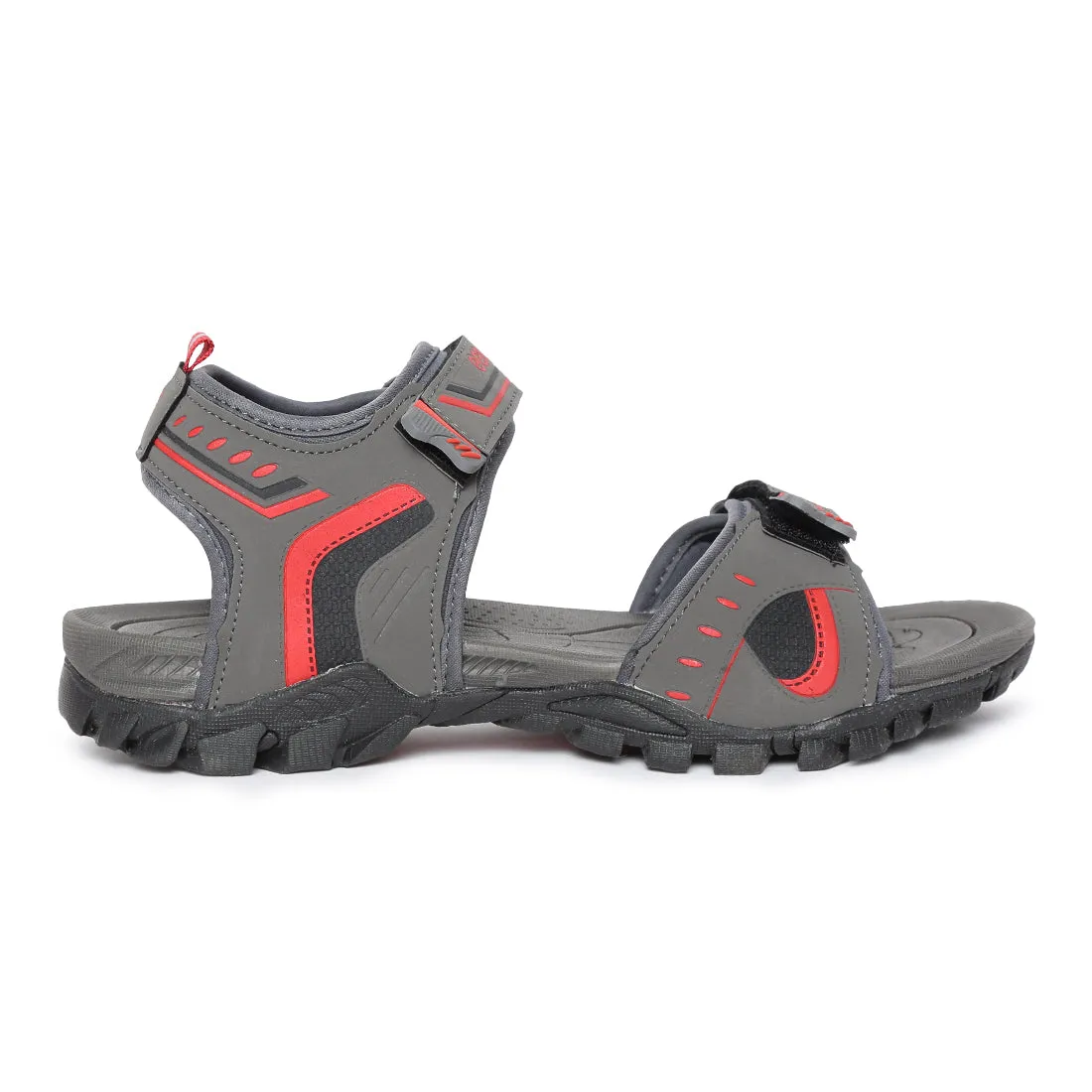 Eeken ESDGO4508S Grey Stylish Lightweight Dailywear Sports Sandals For Men