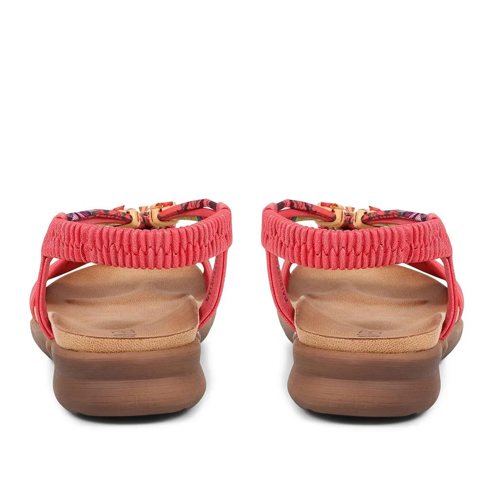 Embellished Flat Sandals - BAIZH37051 / 323 374