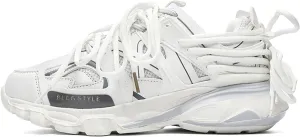 Fashion Casual Platform Chunky Sneakers for Women Non-Slip Dad Shoes for Men Comfortable Lace-up Tennis Shoes