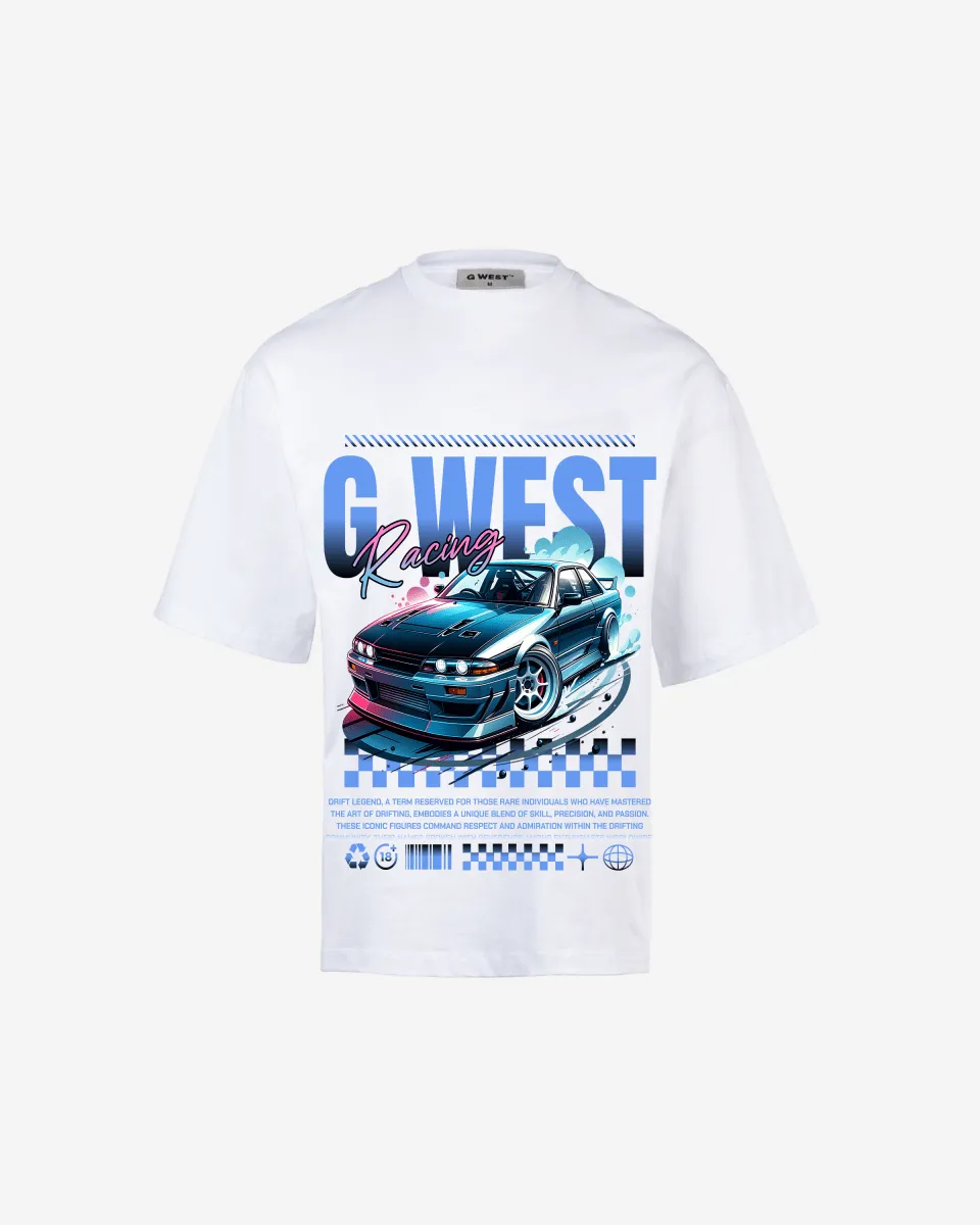 G-WEST RACING OVERSIZED TEE GWROJMT144