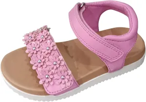 Girls Cute Sandals with Flower Open Toe Summer Shoes for Everyday wear XX696