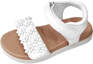 Girls Cute Sandals with Flower Open Toe Summer Shoes for Everyday wear XX696