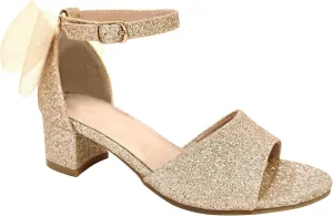 Girls Sandals Low Heel Sandals Flower Shoes for School Party (Toddler/Little Kid/Big Kid) XX702