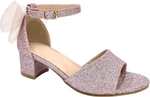Girls Sandals Low Heel Sandals Flower Shoes for School Party (Toddler/Little Kid/Big Kid) XX702