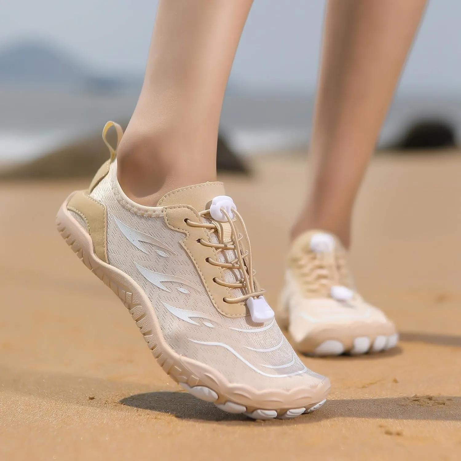 Grounding Shoes for Women Wide Toe Hike Barefoot Water Shoes Men Pro-Healthy & Non-Slip Quick Dry Footwear Lightweight Breathable Running Walking Sneakers Unisex