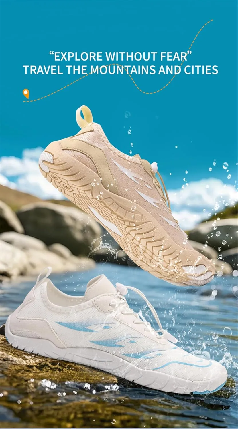 Grounding Shoes for Women Wide Toe Hike Barefoot Water Shoes Men Pro-Healthy & Non-Slip Quick Dry Footwear Lightweight Breathable Running Walking Sneakers Unisex