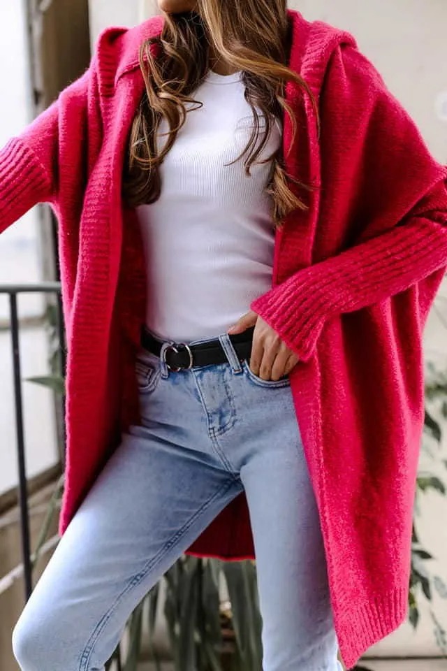 Hayley I Modern Hooded Cardigan
