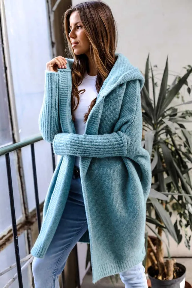 Hayley I Modern Hooded Cardigan