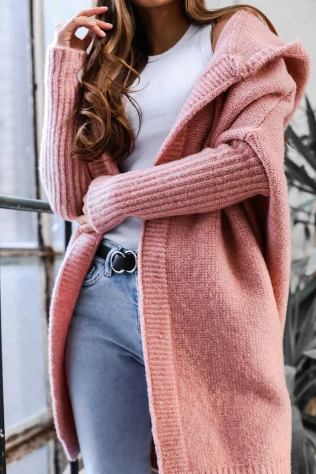 Hayley I Modern Hooded Cardigan
