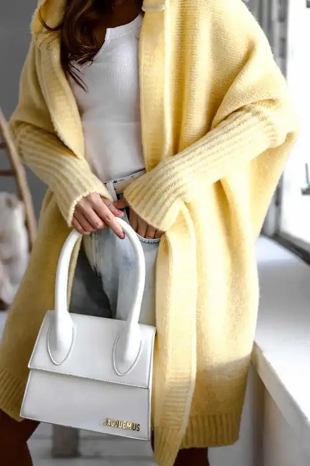 Hayley I Modern Hooded Cardigan
