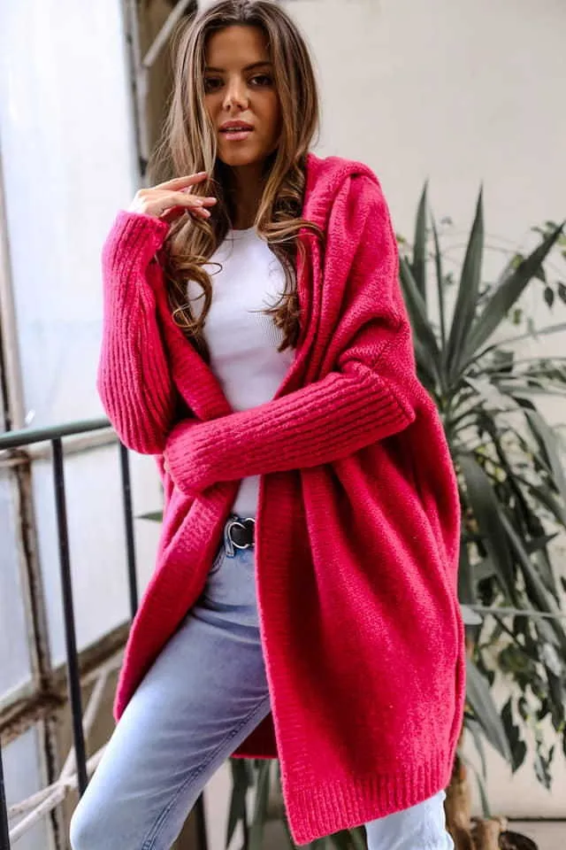 Hayley I Modern Hooded Cardigan