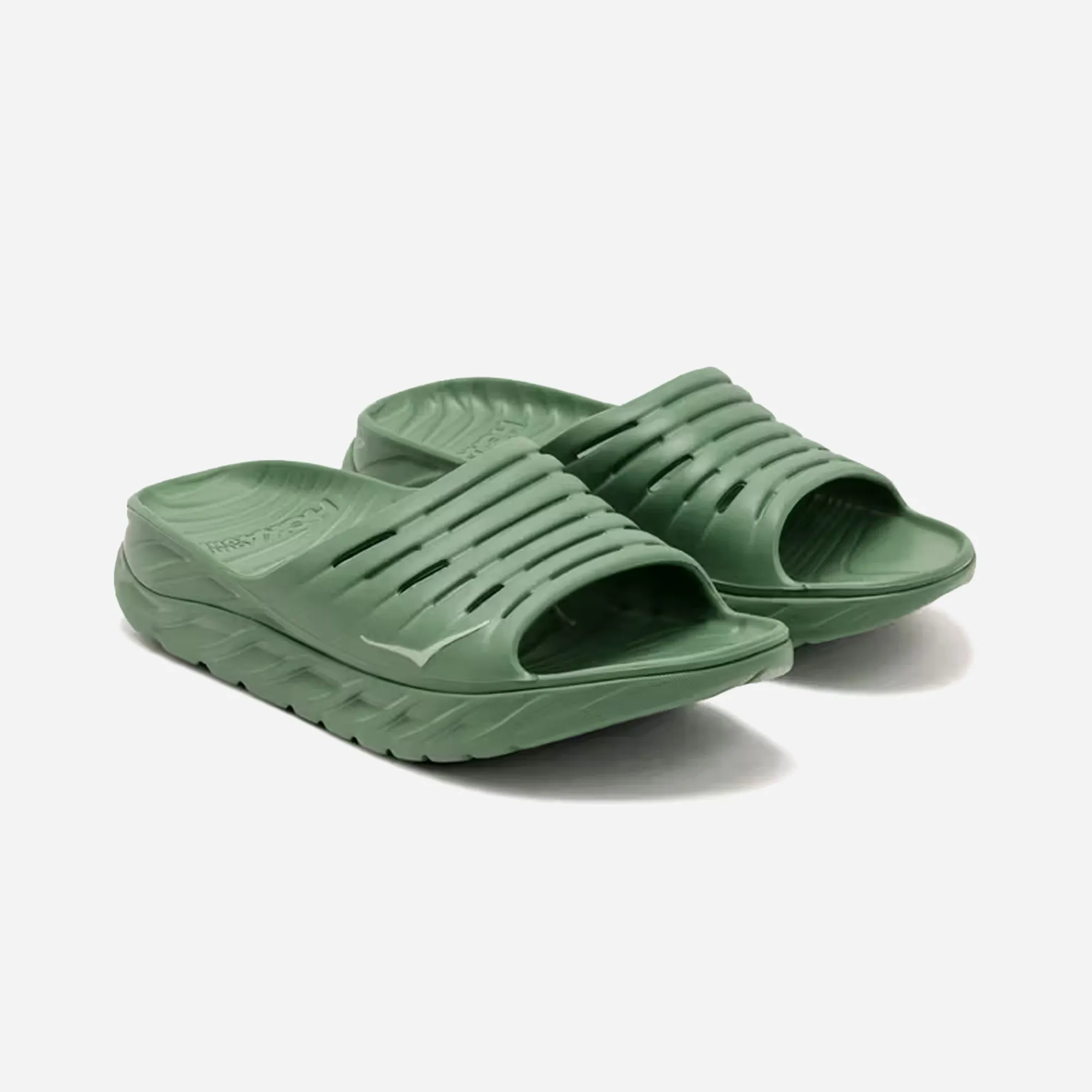 Hoka Ora Recovery Slide 'Loden Frost Smoke Green'