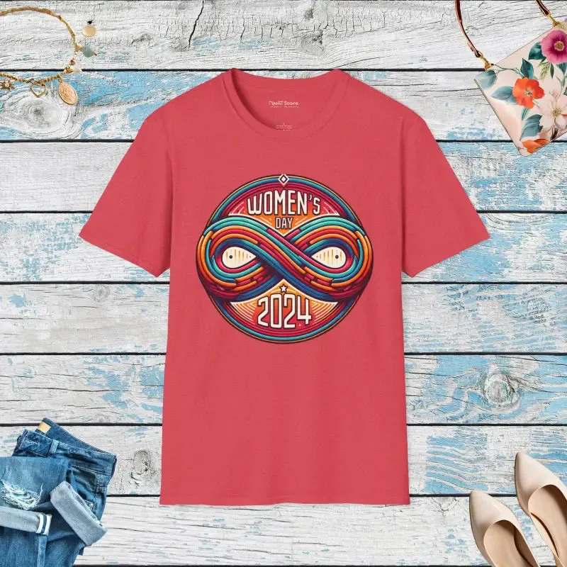 Infinity Symbol Unisex Womens Day Tee Chic