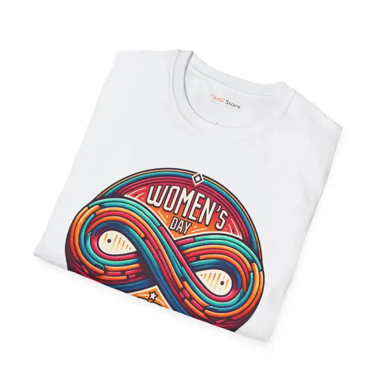 Infinity Symbol Unisex Womens Day Tee Chic