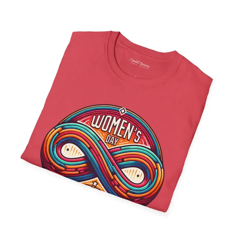Infinity Symbol Unisex Womens Day Tee Chic