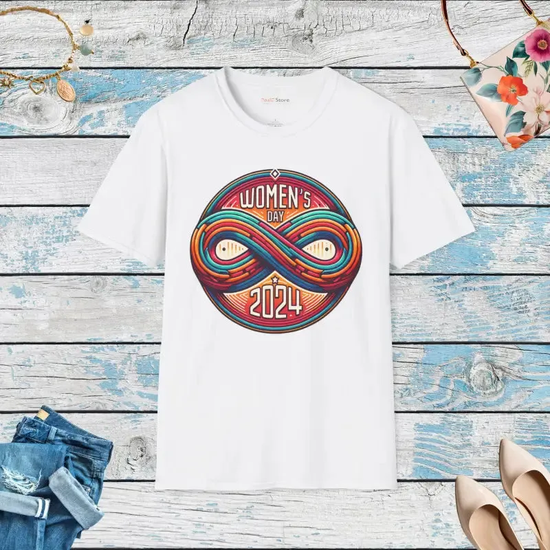Infinity Symbol Unisex Womens Day Tee Chic
